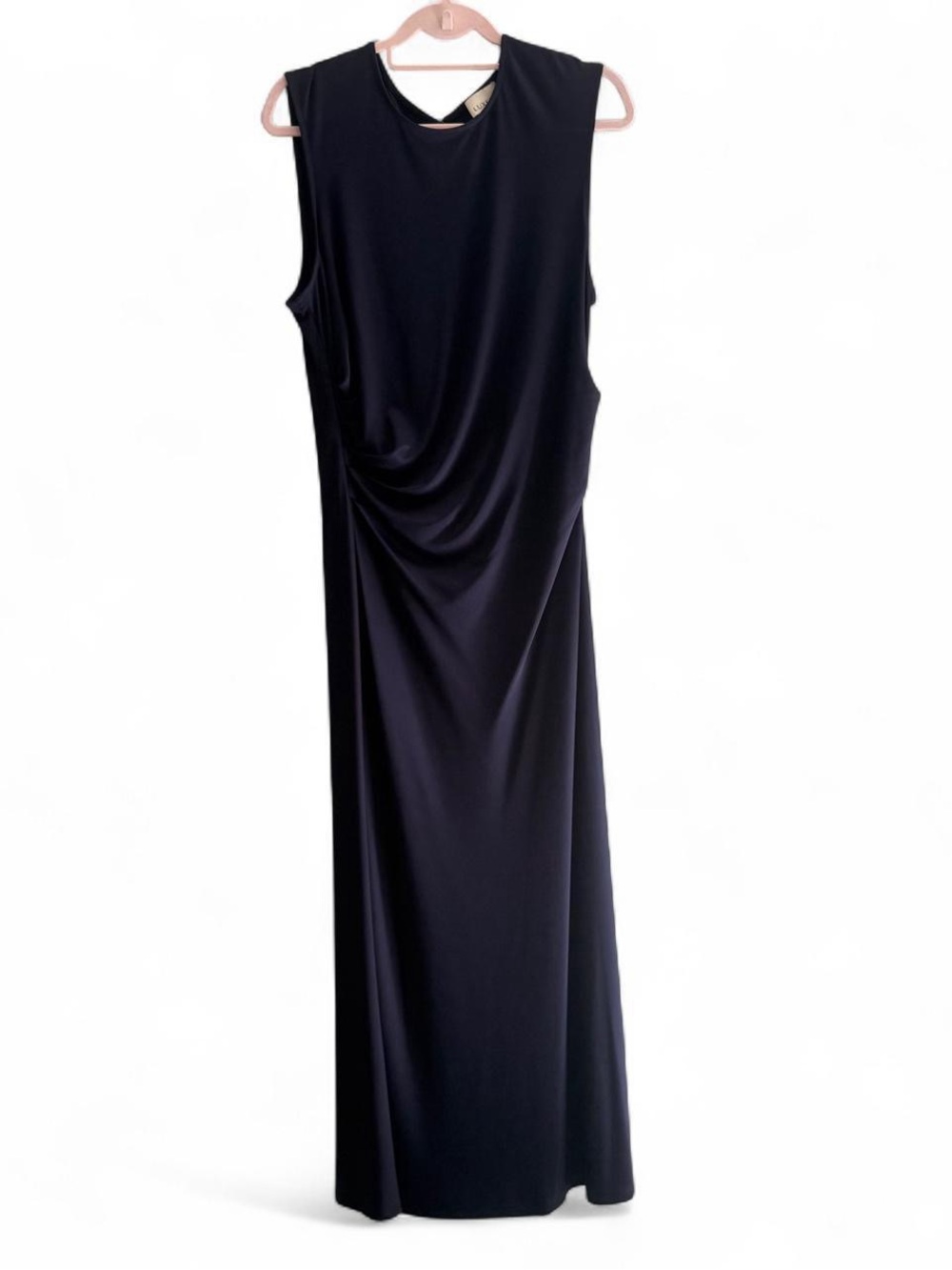 Navy blue maxi dress Luxely size 16 formal